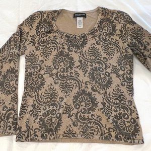 Jones New York 3/4 Sleeve Top